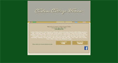 Desktop Screenshot of customcottagehomes.com